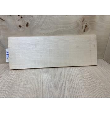 Клён Белый заготовка накладки на головку грифа Радиал АА 7х110х300 мм-0