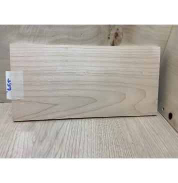 Клён Белый заготовка накладки на головку грифа Смешанный ААА 6х124х250 мм-0