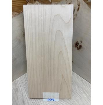 Клён Белый заготовка накладки на головку грифа Смешанный ААА 6х124х250 мм-1