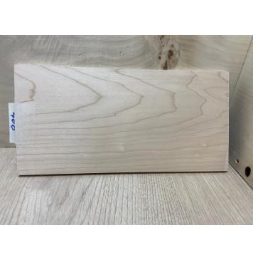 Клён Белый заготовка накладки на головку грифа Смешанный ААА 7х124х250 мм-0