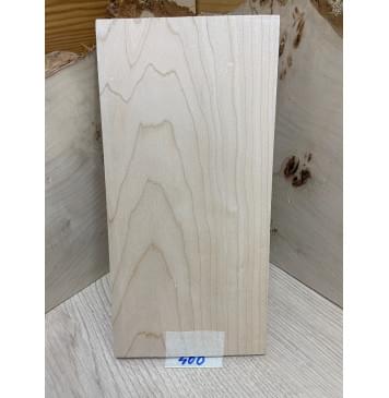Клён Белый заготовка накладки на головку грифа Смешанный ААА 7х124х250 мм-1