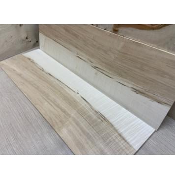 Клён Чёрный Явор, Волнистый заготовка на топ Смешанный АА Волна АА 5х175-190х600 мм - 2 шт. (книжкой)-2