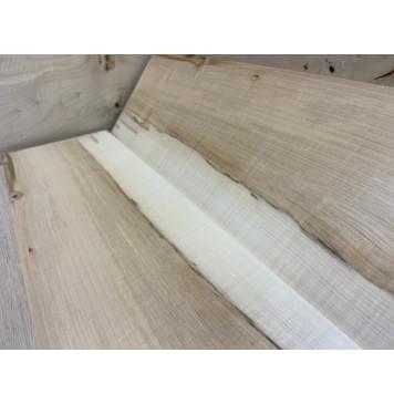 Клён Чёрный Явор, Волнистый заготовка на топ Смешанный ААА Волна АА 20х168-178х560 мм - 2 шт. (книжкой)-4