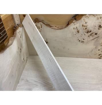 Клён Белый Явор, Волнистый заготовка накладки для электрогитары Смешанный А Волна АА 8х60х480 мм-2