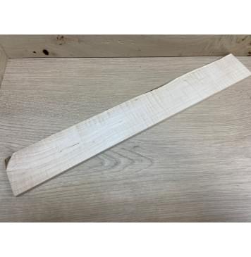 Клён Белый Явор, Волнистый заготовка накладки для электрогитары Смешанный А Волна АА 9х60х455 мм-1