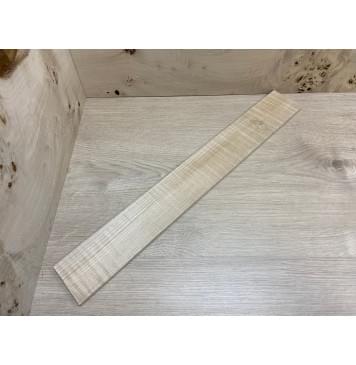 Клён Белый Явор, Волнистый заготовка накладки для электрогитары Смешанный А Волна А 9х74х565 мм-0