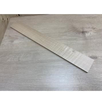 Клён Белый Явор, Волнистый заготовка накладки для электрогитары Смешанный АА Волна А 9х74х565 мм-0