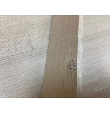 Клён Белый Явор, Волнистый заготовка накладки для электрогитары Смешанный АА Волна А 9х74х565 мм-1