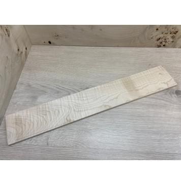 Клён Белый Явор, Волнистый заготовка накладки для электрогитары Смешанный ААА Волна АА 8,5х85х510 мм-2