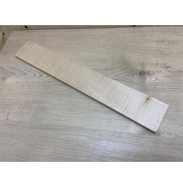 Клён Белый Явор, Волнистый заготовка накладки для электрогитары Радиал АА Волна А 12х80х510 мм-3