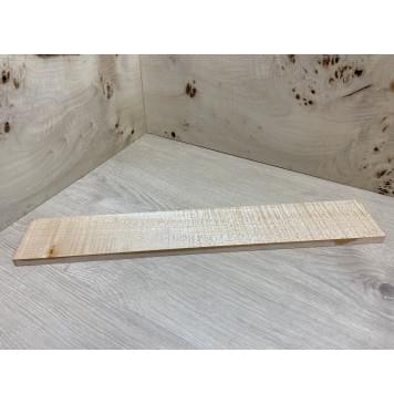 Клён Белый Явор, Волнистый заготовка накладки для электрогитары Радиал АА Волна А 12х80х510 мм-2