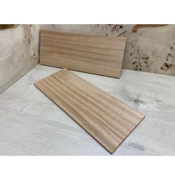 Махагон Кая заготовка на топ Смешанный ААА 8х169х429 мм - 2 шт. (книжкой)-1