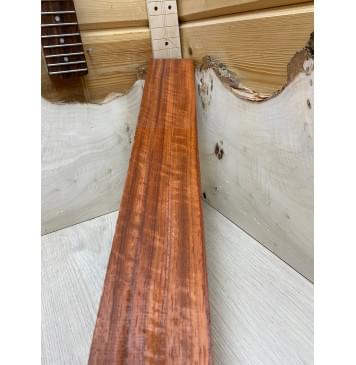 Падук Волнистый заготовка накладки для бас-гитары Радиал ААА Волна А 8х75х790 мм -0