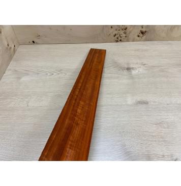 Падук Волнистый заготовка накладки для бас-гитары Радиал ААА Волна А 8х75х790 мм -3