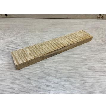 Клён Белый Явор, Волнистый заготовка для бриджа акустической гитары Радиал АА Волна ААА 15х45х235 мм-3