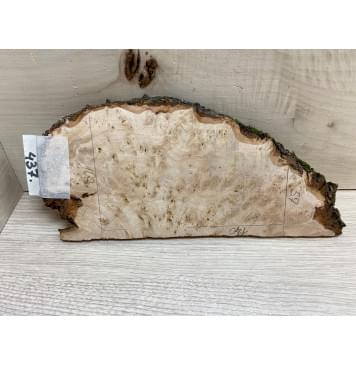 Ольха Кап заготовка накладки на головку грифа Смешанный ААА 5х57-100х140 мм-0