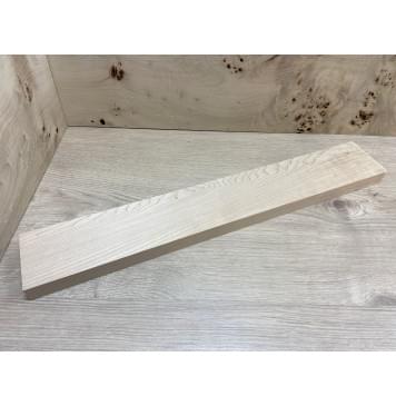 Клён Белый заготовка грифа для Безголовой гитары  Смешанный ААА 28х90х600 мм-0