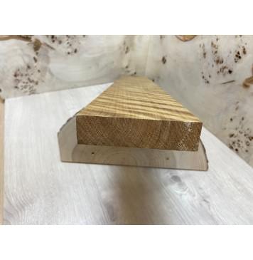 Берёза Пламенная Печёная 180 гр заготовка грифа для электрогитары Радиал ААА Волна ААА 26х105х715 мм-3