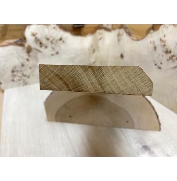 Берёза Пламенная Печёная 180 гр заготовка грифа для электрогитары Радиал АА Волна ААА 26х103х700 мм-3