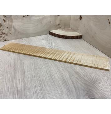 Клён Белый Явор, Волнистый заготовка накладки для электрогитары Радиал АА Волна ААА 7х80х545 мм-2