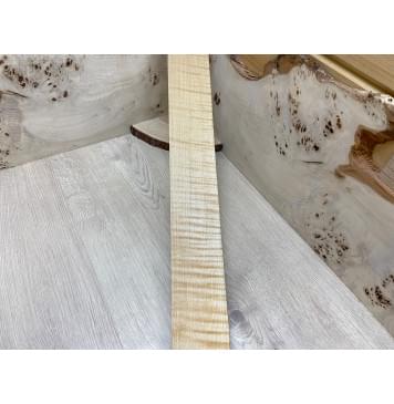 Клён Волнистый заготовка накладки для бас-гитары РадиалА А Волна ААА 9х80х745 мм-1