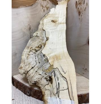 Тополь Кап под заливку заготовка накладки на головку грифа 8х70-110-60х220 мм -1