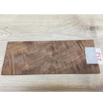 Макоре Пламя заготовка накладки на головку грифа Смешанный ААА Волна АА 6,5х97х250 мм-0