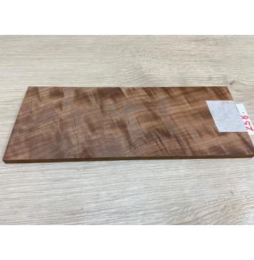 Макоре Пламя заготовка накладки на головку грифа Смешанный ААА Волна АА 6,5х100х250 мм-0