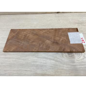 Макоре Пламя заготовка накладки на головку грифа Смешанный ААА Волна АА 6,5х97х250 мм-0