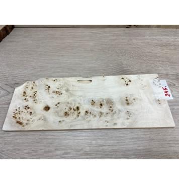 Тополь Кап заготовка накладки на головку грифа Смешанный ААА 7х112х295 мм-0