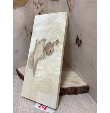 Клён Американский заготовка накладки на головку грифа Смешанный ААА 8х100х215 мм-1