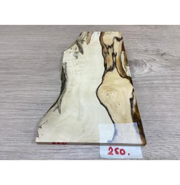 Клён Американский заготовка накладки на головку грифа Смешанный ААА 8х90-110х225 мм-0