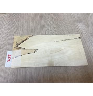 Клён Американский заготовка накладки на головку грифа Смешанный ААА 7х104х210 мм-0