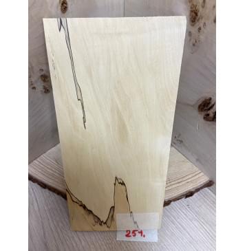 Клён Американский заготовка накладки на головку грифа Смешанный ААА 7х104х210 мм-1