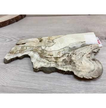 Клён Американский Spalted заготовка накладки на головку грифа под заливку Смешанный ААА 10х80-160х230 мм -2