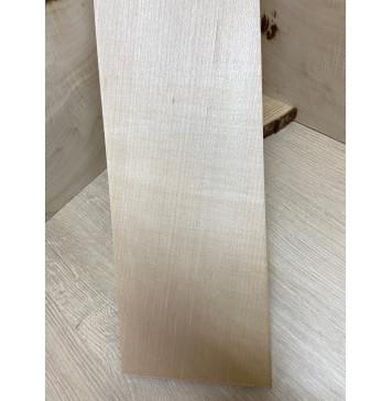 Клён Белый заготовка на топ Тревел гитары Радиал АА 9х143х450 мм 2 шт Книжкой-4