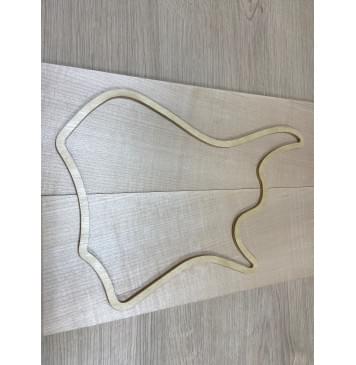 Клён Белый заготовка на топ Тревел гитары Радиал АА 9х143х450 мм 2 шт Книжкой-3