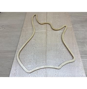 Клён Белый заготовка на топ Тревел гитары Радиал АА 8х145х450 мм 2 шт Книжкой-2