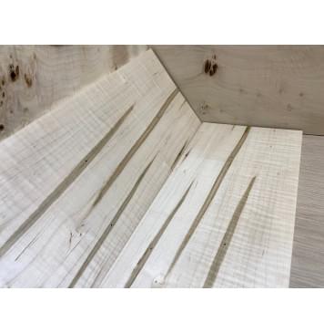 Клён Гуссано заготовка на топ Смешанный ААА Волна АА 8х178х485 мм 2 шт (книжкой)-2