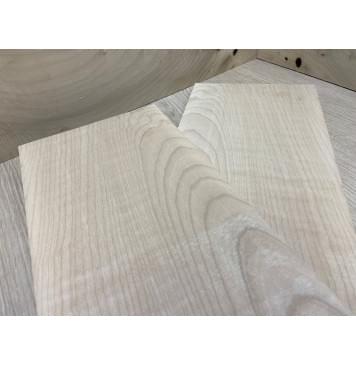 Клён Белый заготовка на топ для Тревел гитары Смешанный АА 10х147х380 мм - 2 шт.(книжкой)-6