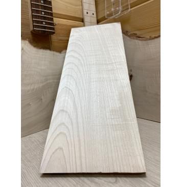 Клён Белый заготовка на топ для Тревел гитары Смешанный АА 10х147х380 мм - 2 шт.(книжкой)-2