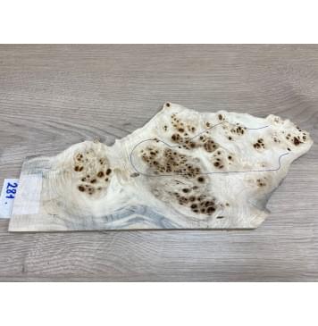 Тополь Кап заготовка накладки на головку грифа Смешанный ААА 7х95-150х320 мм-0