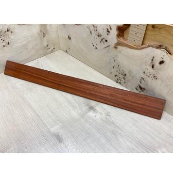 Падук заготовка накладки для бас-гитары Радиал ААА 8х76х790 мм-0