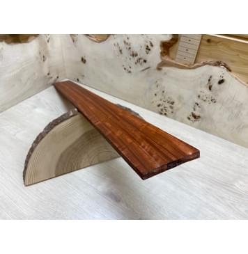 Падук заготовка накладки для бас-гитары Радиал ААА 8х76х790 мм-1