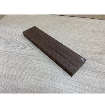 Венге заготовка для бриджа акустической гитары Радиал ААА 16х50х200 мм-0