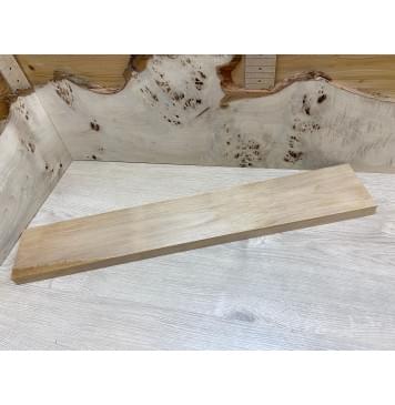 Ольха заготовка грифа для электрогитары Тангент ААА 29,5х126х750 мм-0