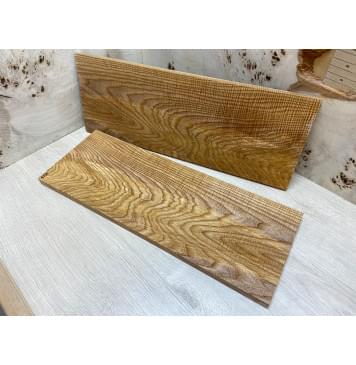 Ясень Оливковый Волнистый заготовка на топ Тангент ААА Волна ААА 17х198х540 мм - 2 шт. (книжкой)-4