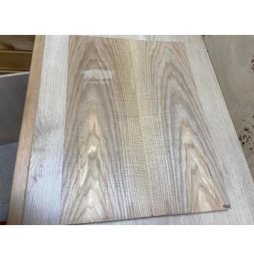 Ясень Оливковый Волнистый заготовка на топ Тангент ААА Волна АА 16х198х550 мм - 2 шт. (книжкой)-3