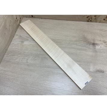Клён Белый Явор, Волнистый заготовка накладки для электрогитары Радиал ААА Волна АА 8,2х80х570 мм-1
