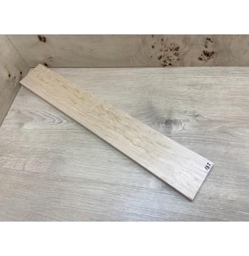 Клён Белый заготовка грифа для Безголовой гитары Тангент ААА 24,5х96х635 мм-0